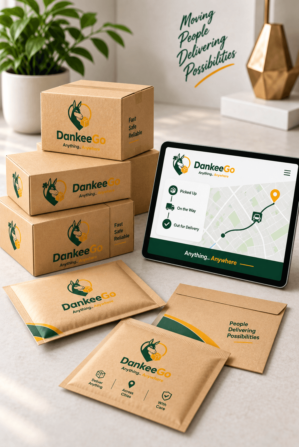 Parcels and live delivery tracking